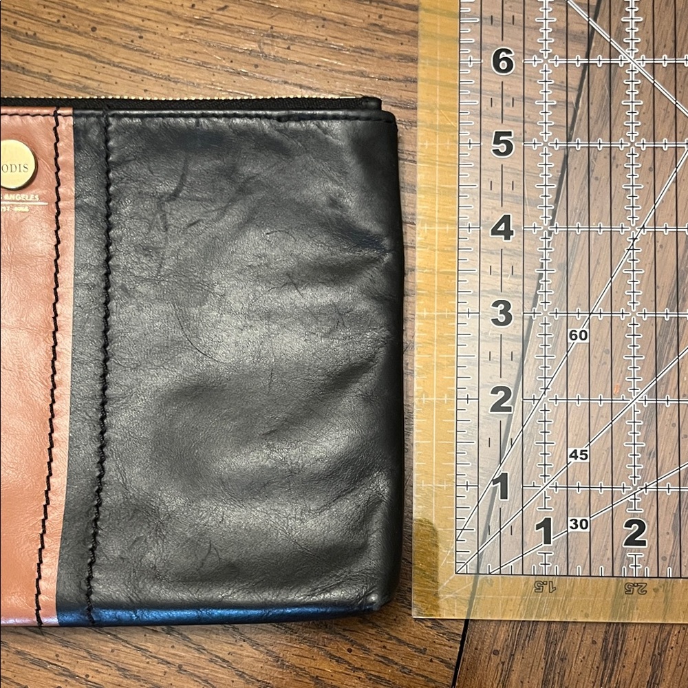 Lodis Black and Brown Wristlet - Picture 14 of 15